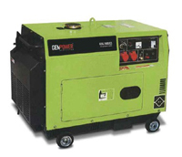Портативная дизельная электростанция GenPower GDG 4000 E S