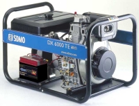 Дизельный генератор SDMO DX 6000TE