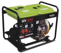 Портативная дизельная электростанция GenPower GDG 8000 TE