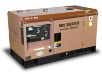 Дизельный генератор TOYO TKV-11SBS