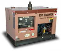 Дизельный генератор TOYO TKV-11SPC